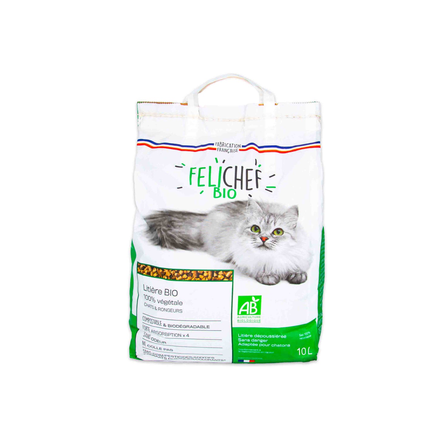 Litière végétale BIO - Chat