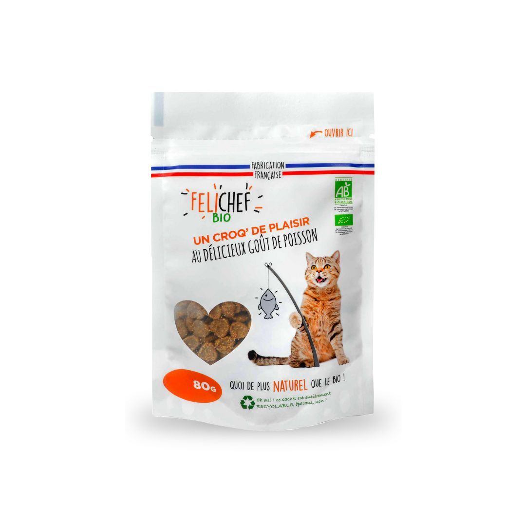 Friandises poisson BIO - Chat