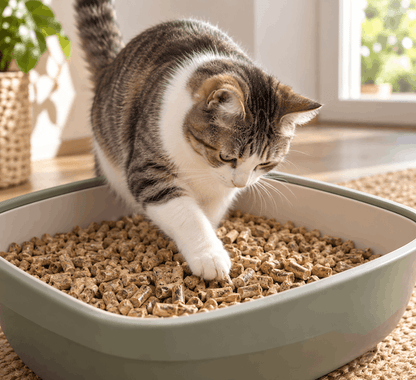 Litière végétale BIO - Chat